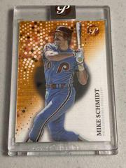 Mike Schmidt [Encased Orange] #102 Baseball Cards 2022 Topps Pristine Prices