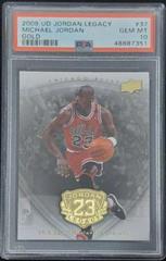 Michael Jordan [Gold] Basketball Cards 2009 Upper Deck Jordan Legacy Prices