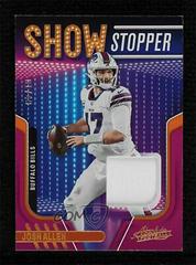 Josh Allen [Gold] #SSM-2 Football Cards 2022 Panini Absolute Show Stopper Materials Prices