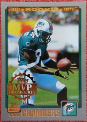 Chris Chambers Football Cards 2001 Topps MVP Promotion Prices