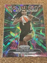 Satou Sabally [Green Ice] Basketball Cards 2022 Panini Prizm WNBA Fearless Prices