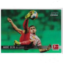 Andre Silva [Green Refractor] #65 Soccer Cards 2021 Stadium Club Chrome Bundesliga Prices