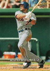 Ivan Rodriguez Baseball Cards 2008 Upper Deck First Edition Prices