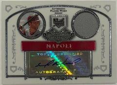 Mike Napoli [Autograph Relic] Baseball Cards 2006 Bowman Sterling Prices