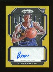 Bones Hyland [Gold Wave] #RS-NAH Basketball Cards 2021 Panini Prizm Rookie Signatures Prices