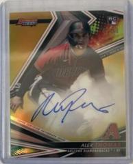 Alek Thomas [Gold] #B22-AT Baseball Cards 2022 Bowman's Best of Autographs Prices