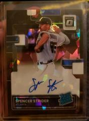 Spencer Strider [Black Ice] #RRS-SS Baseball Cards 2022 Panini Donruss Optic Rated Rookie Signatures Prices