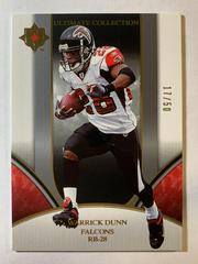 Warrick Dunn [Gold] Football Cards 2006 Upper Deck Ultimate Collection Prices