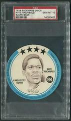 Nate Archibald [Blank Back] Basketball Cards 1976 Buckmans Discs Prices