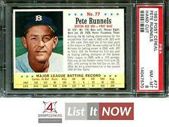 Pete Runnels [Hand Cut] #77 Baseball Cards 1963 Post Cereal Prices