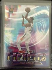 Kevin Durant [Hyper Green] #2 Basketball Cards 2023 Panini Hoops Hoopla Prices