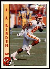 J.J. Birden Football Cards 1992 Pacific Prices