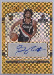 Greg Brown III [Gold Prizm] Basketball Cards 2021 Panini Select Youth Explosion Signatures Prices
