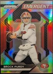 Brock Purdy [Silver] #H-2 Football Cards 2023 Panini Prizm Emergent Prices