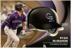 Ryan McMahon [Gold] #BH-RMC Baseball Cards 2022 Topps Batting Helmet Relic Prices