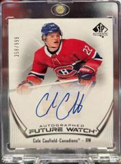 Cole Caufield [Autograph] Hockey Cards 2021 SP Authentic Prices