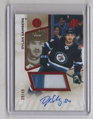 Dylan Samberg [Patch] #DS Hockey Cards 2022 SPx Rookie Autographs Prices