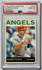 Albert Pujols [Running] #470 Baseball Cards 2013 Topps Heritage Prices