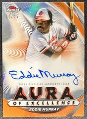 Eddie Murray [Orange] Baseball Cards 2022 Topps Finest Aura of Excellence Autographs Prices