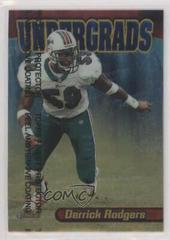 Derrick Rodgers Football Cards 1998 Topps Finest Undergrads Prices