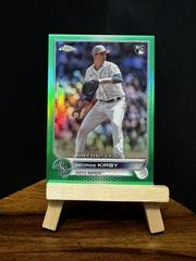 George Kirby [Green] Baseball Cards 2022 Topps Chrome Update Prices