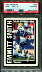 Emmitt Smith #364 Football Cards 1991 Pinnacle Prices