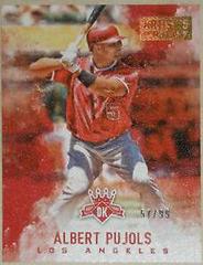 Albert Pujols #68 Baseball Cards 2017 Panini Diamond Kings Prices