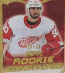 Joe Veleno [Gold] #SPXR-JV Hockey Cards 2021 SPx Rookie Signatures Prices