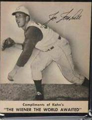 Joe Nuxhall Baseball Cards 1959 Kahn's Wieners Prices