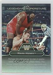 Mark Henry, One Man Gang Wrestling Cards 2010 Topps Platinum WWE Legendary Superstars Prices