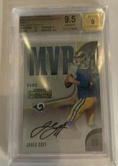 Jared Goff [Gold] Football Cards 2018 Panini Contenders MVP Autographs Prices
