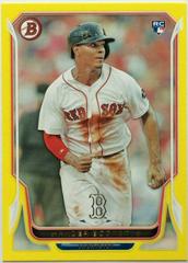 Xander Bogaerts [Yellow] #84 Baseball Cards 2014 Bowman Prices