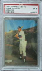 Frank Howard Baseball Cards 1961 Morrell Meats Dodgers Prices