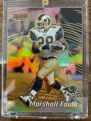 Marshall Faulk [Gold] #21 Football Cards 2002 Bowman's Best Prices