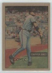 Chipper Jones [Mahogany] #66 Baseball Cards 2005 Bowman Heritage Prices