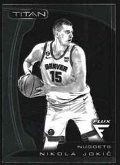 Nikola Jokic #34 Basketball Cards 2022 Panini Flux Titan Prices