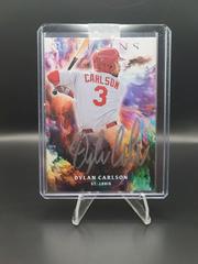 Dylan Carlson [Red Silver Ink] #OS-DC Baseball Cards 2021 Panini Chronicles Origins Signatures Prices