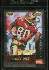 Jerry Rice [Gold Ingot] Football Cards 1999 Collector's Edge Fury Prices