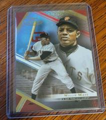 Willie Mays [Class 2 Red] Baseball Cards 2021 Topps Gold Label Prices
