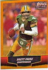 Brett Favre [Chrome] #40 Football Cards 2004 Topps Draft Picks & Prospects Prices