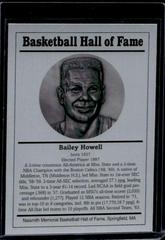 Bailey Howell Basketball Cards 1986 Hall of Fame Metallic Prices