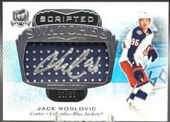Jack Roslovic #SS-JR Hockey Cards 2021 Upper Deck The Cup Scripted Swatches Auto Patch Prices