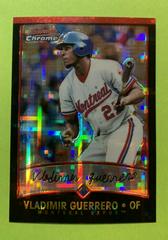 Vladimir Guerrero [Xfractor] Baseball Cards 2001 Bowman Chrome Prices