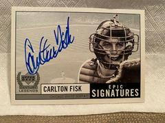 Carlton Fisk Baseball Cards 1999 Upper Deck Century Legends Epic Signatures Prices