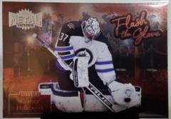 Connor Hellebuyck #FL-7 Hockey Cards 2022 Skybox Metal Universe Flash the Glove Prices