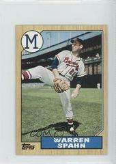 Warren Spahn #TM-93 Baseball Cards 2012 Topps 1987 Minis Prices