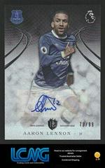 Aaron Lennon [Autograph Silver] Soccer Cards 2016 Topps Premier Gold Prices