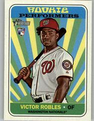 Victor Robles Baseball Cards 2018 Topps Heritage Rookie Performers Prices