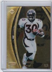 Terrell Davis [50 Point Gold] Football Cards 1998 Collector's Edge Masters Prices