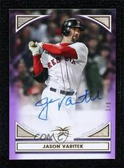Jason Varitek [Purple] Baseball Cards 2022 Topps Definitive Defining Images Autograph Collection Prices